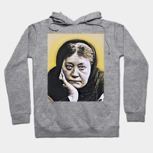 Helena Blavatsky Yellow Portrait | Helena Blavatsky Artwork 9 Hoodie